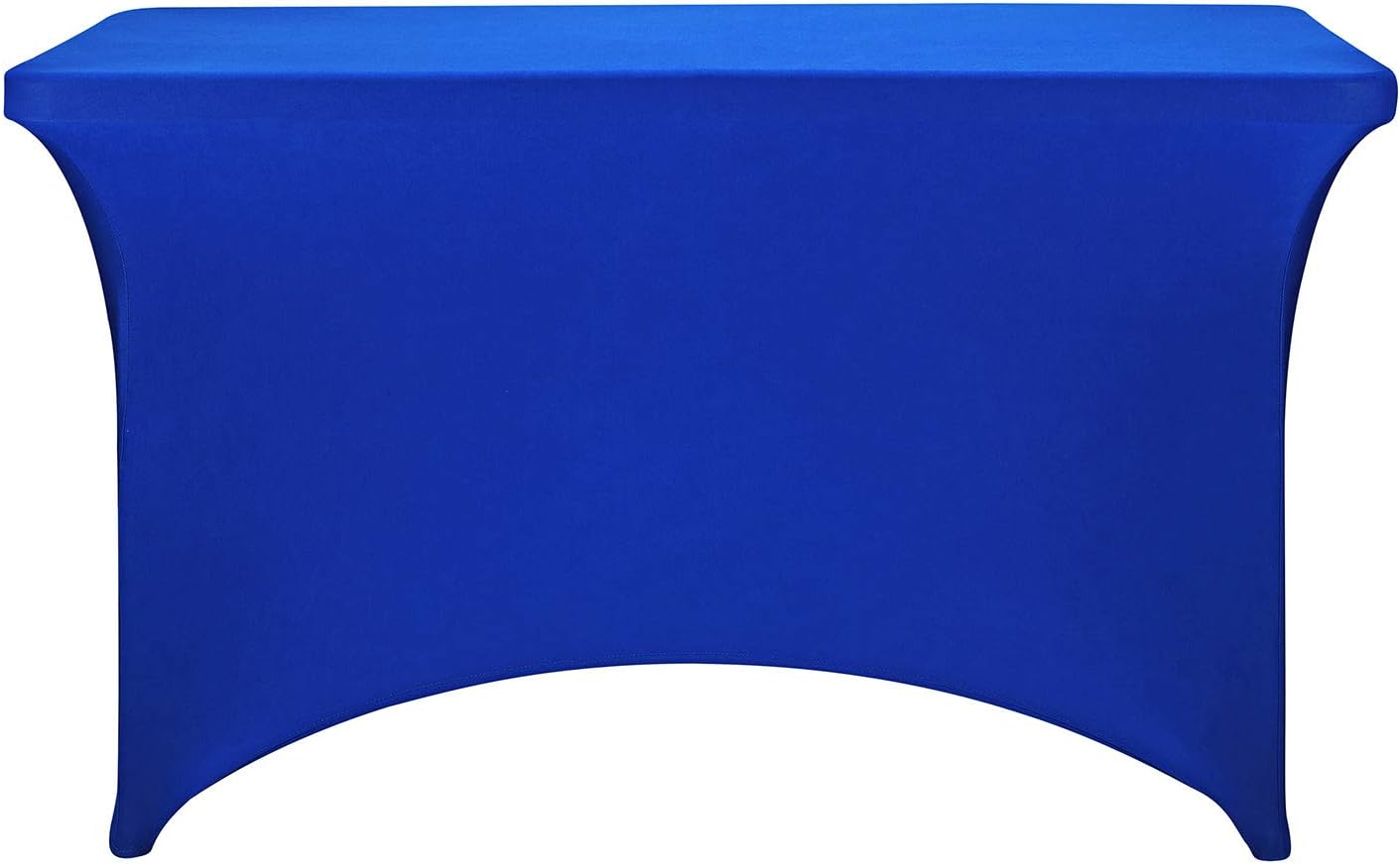 LZY Spandex Fitted Stretch Table Cover for 4ft or 6ft or 8ft Folding Table, Rectangular Cocktail Tablecloth, Perfect for Party or Banquet