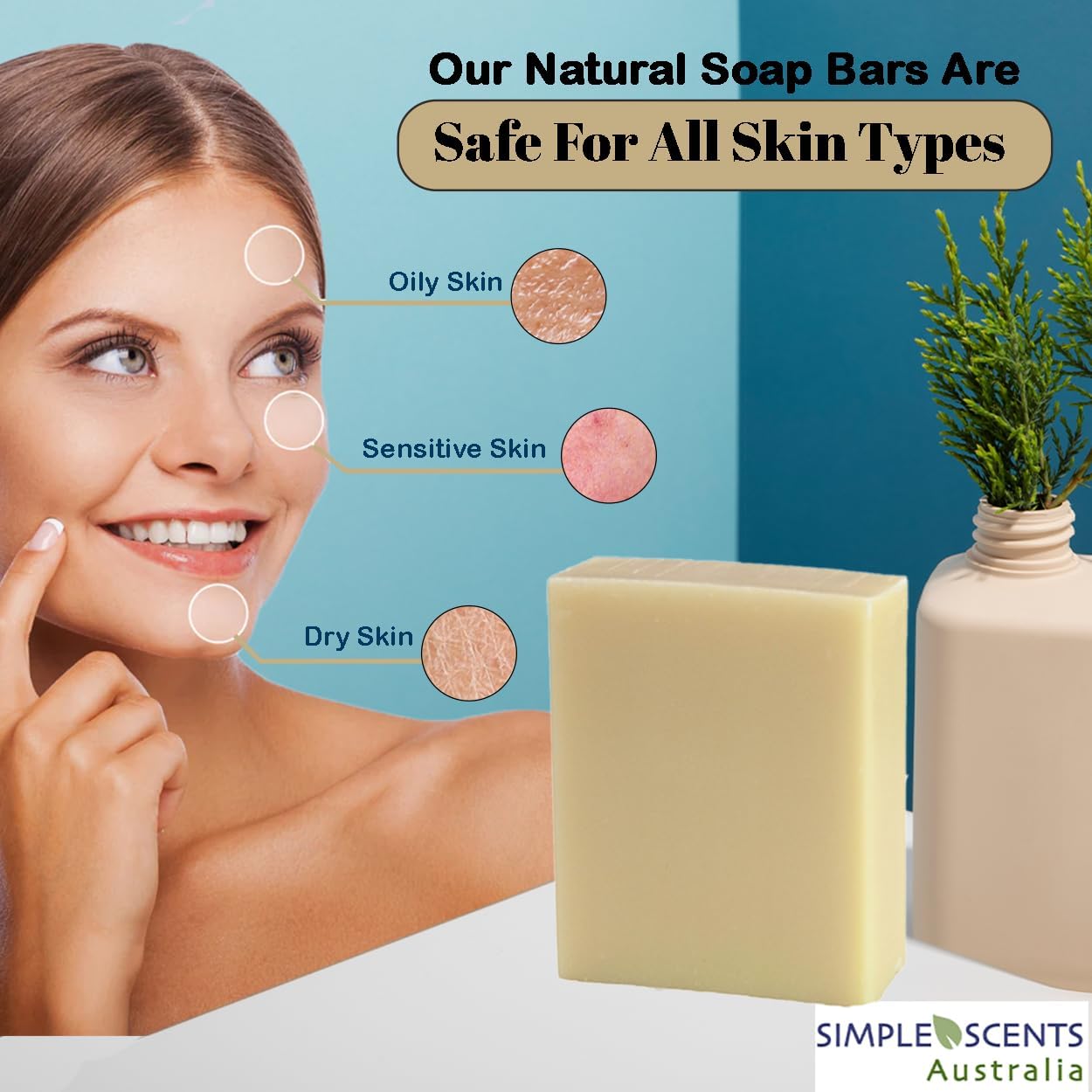 SSA Coconut Vanilla Scented Natural Soap Bars (12 Bars), 3.5oz Moisturizing French Triple Milled Bar Soap Enriched with Shea Butter, Long Lasting Plant Based Body Bath Bars for Men & Women