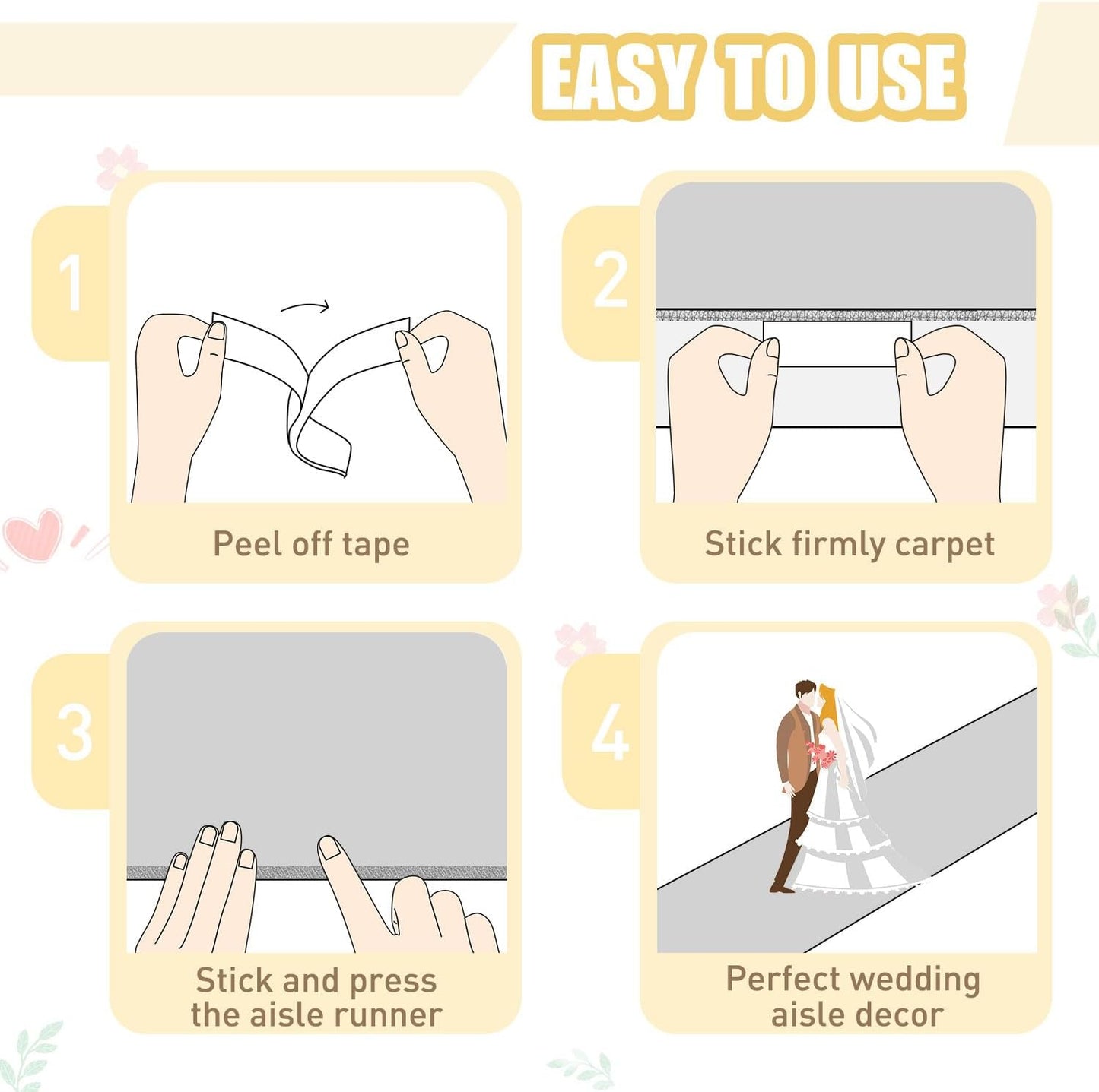 FUHSY Aisle Runner Royal Blue Carpet Runner for Party 4x30 ft Velvet Cloth Wedding Aisle Runners for Weddings Outdoor Wedding Floor Runners Bridal Walkway Rug for Ceremony Prom Decorations