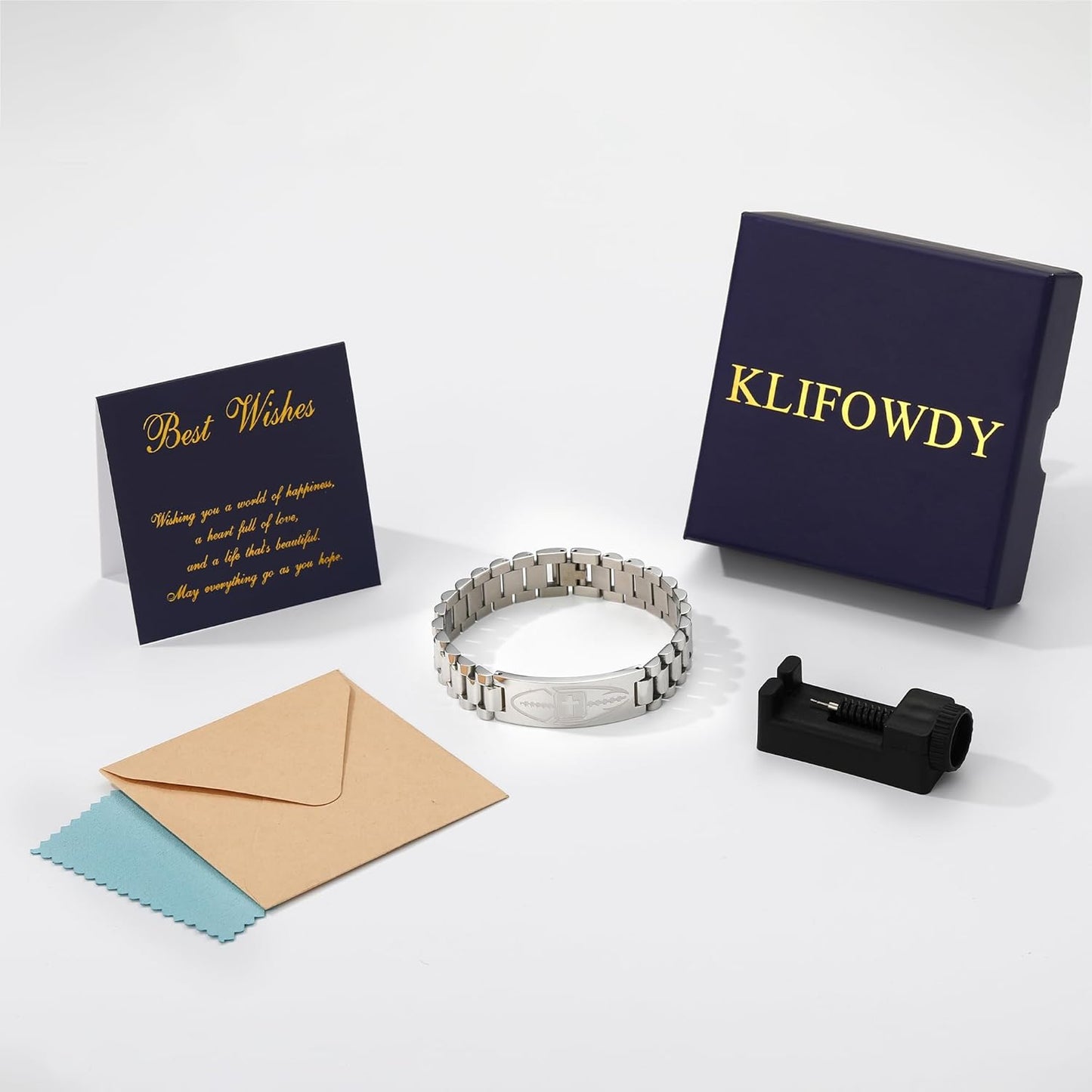 Football Gifts for Men Boys Youth Junior Coach Team Kids Player Football Bracelet Party Favors Accessories Religious Christian Bible Adjustable Stainless Steel Jewelry Gifts