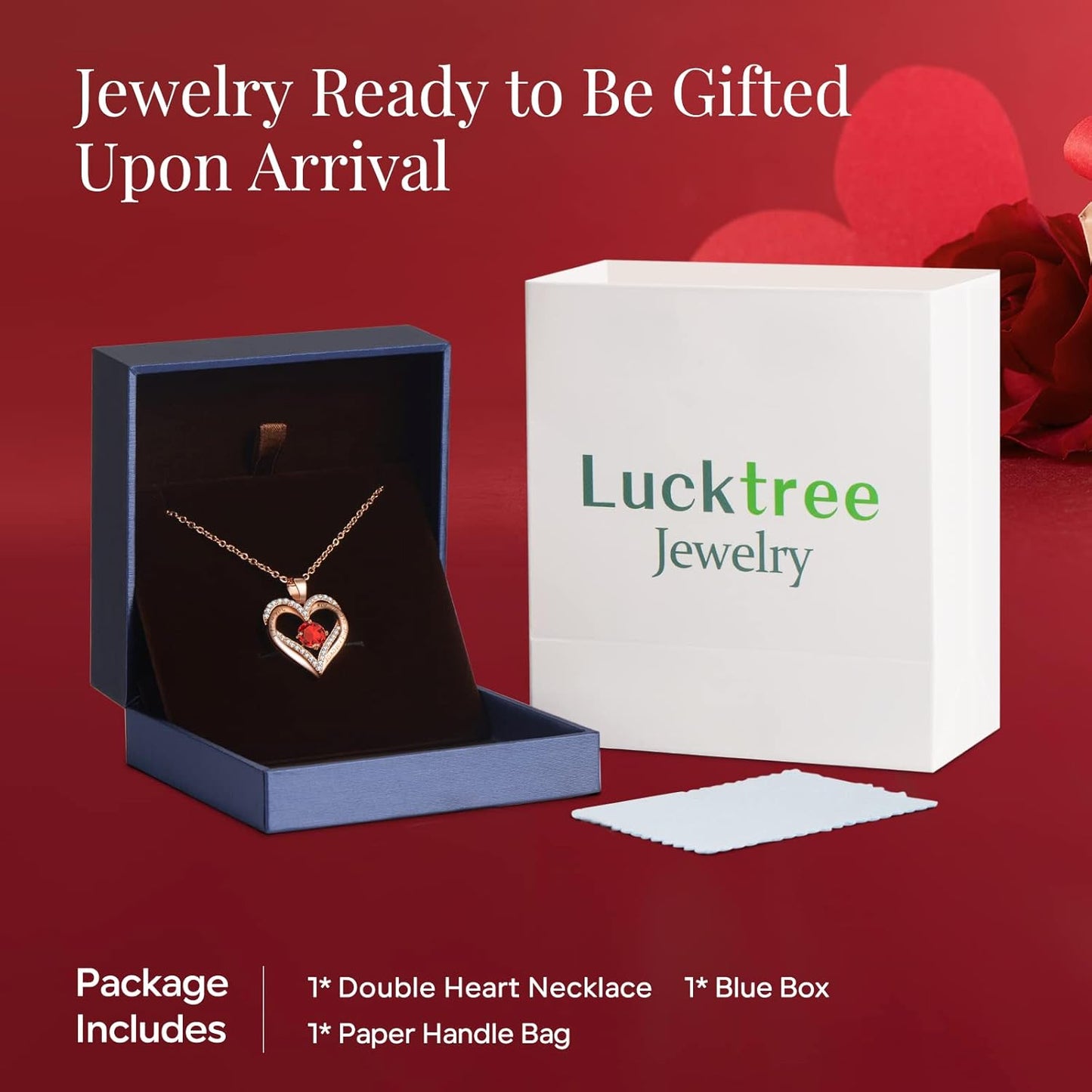 18K Rose Gold Necklaces for Women Birthday Gifts for Women Jewelry for Women Birthday Gifts for Wife Girlfriend Daughter Wife Birthday Gifts for Anniversary Mothers Day Christmas Valentines Gifts