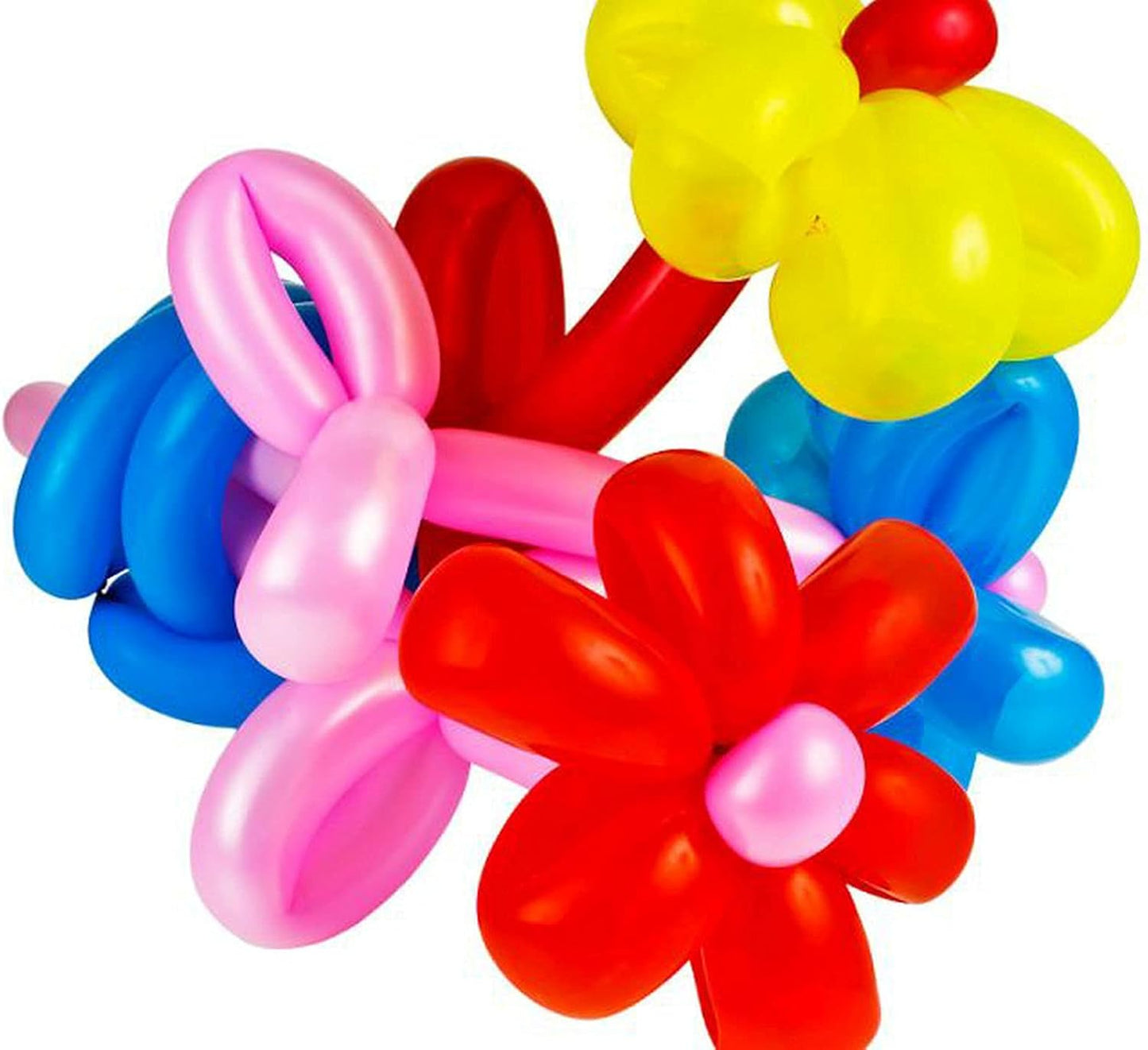 100pcs 260 Multi Long Balloons for Animal Modeling, Premium Quality Latex Twisting Balloons for Christmas Birthday Wedding Party Decorations