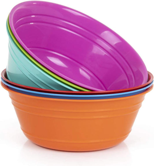 Mintra Home Snack Bowls (Medium 6pk (1.8L), Assorted)