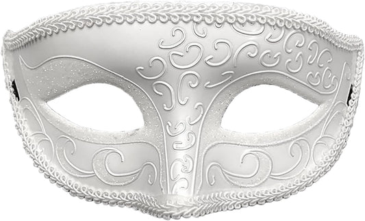 Masquerade Mask for Women Men Shiny Venetian Halloween Masks for Party Prom Ball Costume Mask