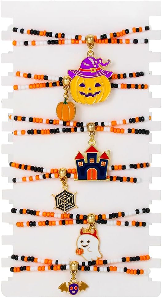 Heishi Surfer Clay Bead Bracelets Set for Women - Preppy Smile Evil Eye Beaded Stretch Bracelets Elastic Layering Friendship Bracelets- Stackable Boho Disc Summer Jewelry Set