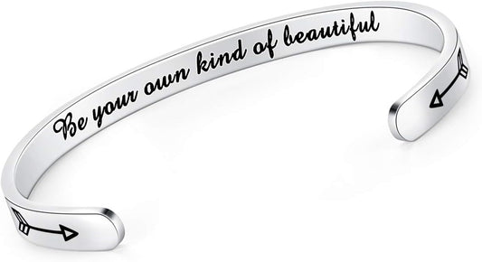 SAM & LORI Personal Bracelets for Teens/Women-Inspirational Jewelry Gifts (Various Designs) for Daughter/Sister/Mom/Friends-Adjustable Bracelet in a Pretty Gift Box