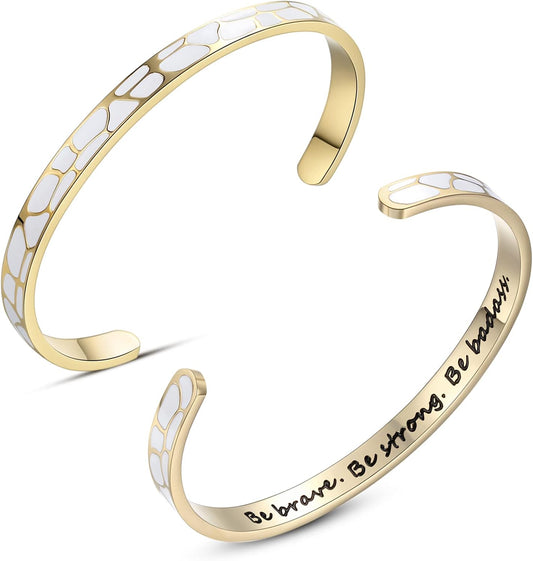 SAM & LORI Personal Bracelets for Teens/Women-Inspirational Jewelry Gifts (Various Designs) for Daughter/Sister/Mom/Friends-Adjustable Bracelet in a Pretty Gift Box