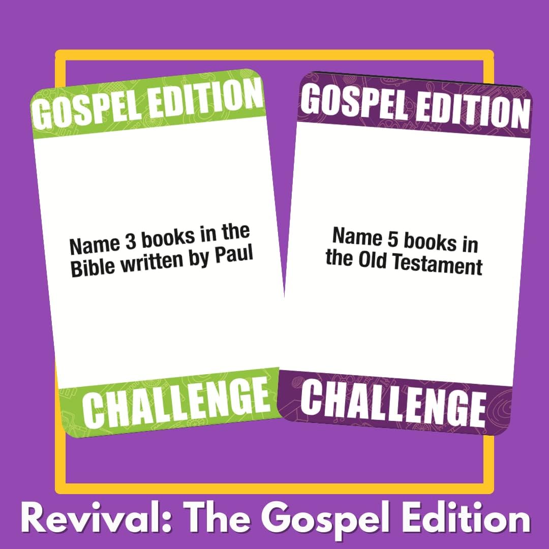 Lyrically Correct Revival Music Trivia Card Game - The Gospel Edition - Finish The Lyrics Challenge, Fun for Adults, Party or Family Night