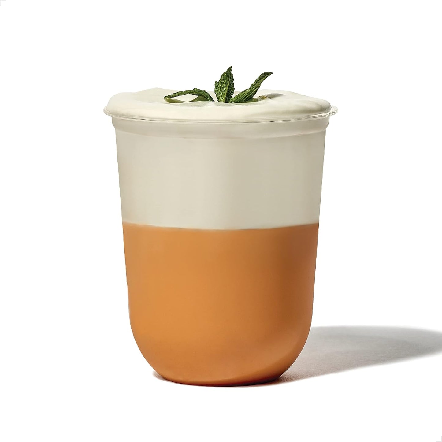 TOSSWARE NATURAL Arc - Plant Based Clear Cold Cups 16 oz - Plastic Alternative for Parties, Bachelorettes, Weddings - Recyclable - Set of 50