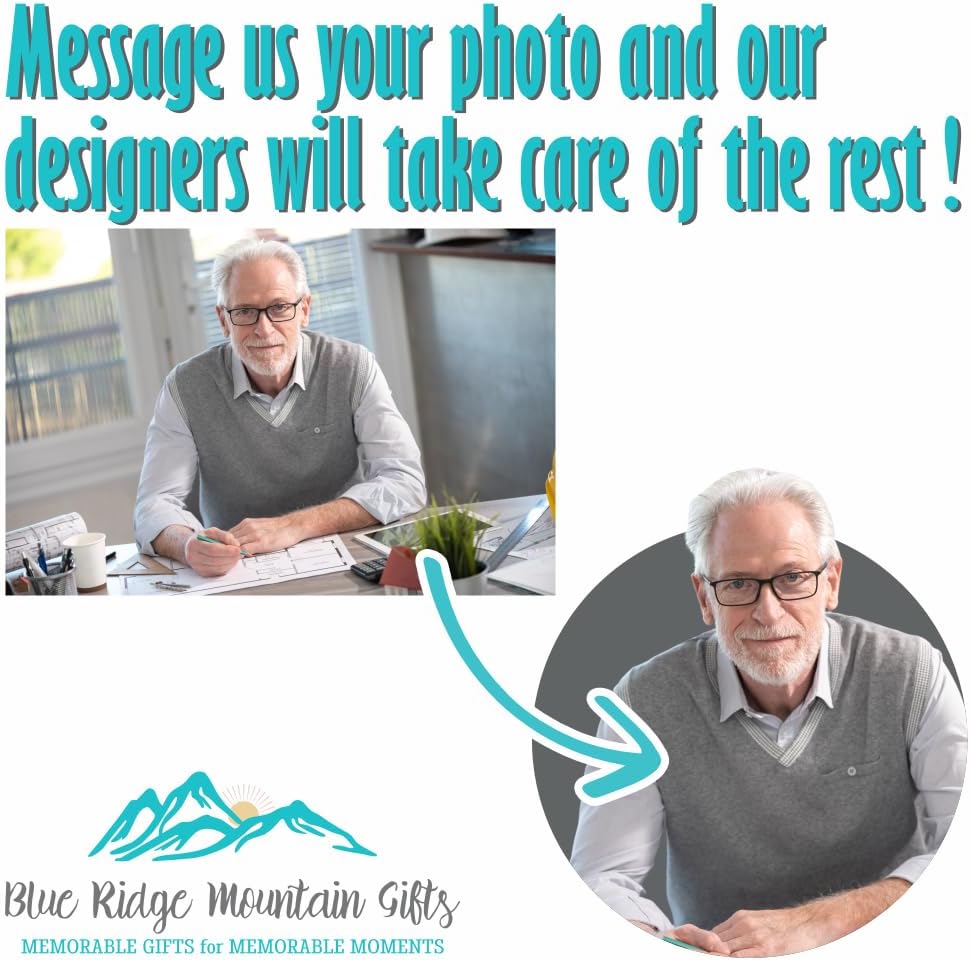 Custom Birthday Cups with Photo – Personalized 16 oz Plastic Cups with Text – Printed on Cup – Choose Cup Color, Text Color, Quantity and More – Party Favor for Birthdays & Events (Circle Backdrop)