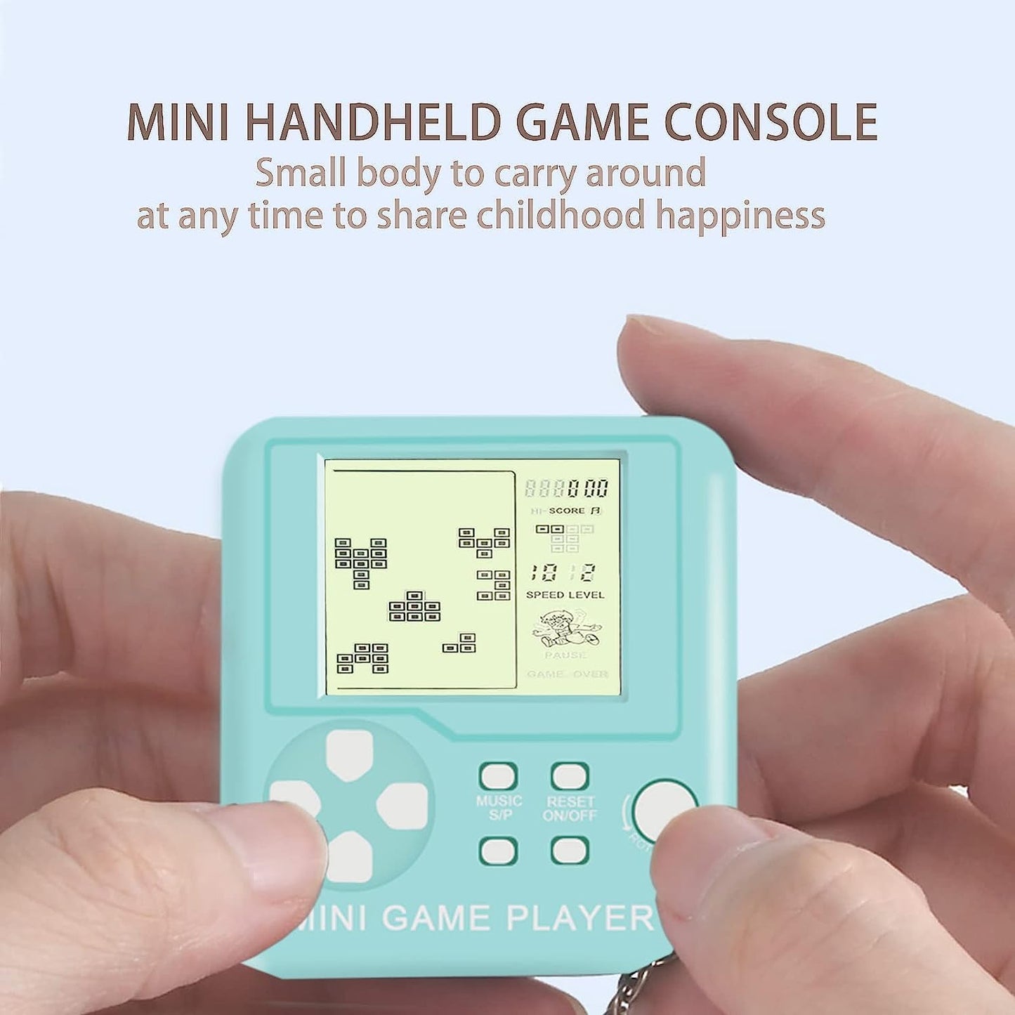 DJMUMU 12Pcs Video Game Birthday Party Favors Keychains for Kids Keychains for Backpacks, School Parties & Video Game Themed Events