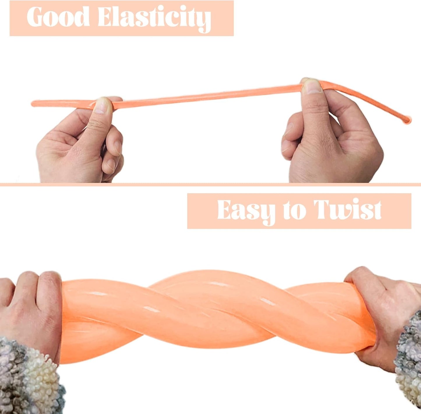 260 Long Balloons 100 Pack Pastel Orange Twisting Animal Balloons Thickening Latex Modeling Long Magic Balloons for Animal Model Weddings Birthdays Festival Party Decorations