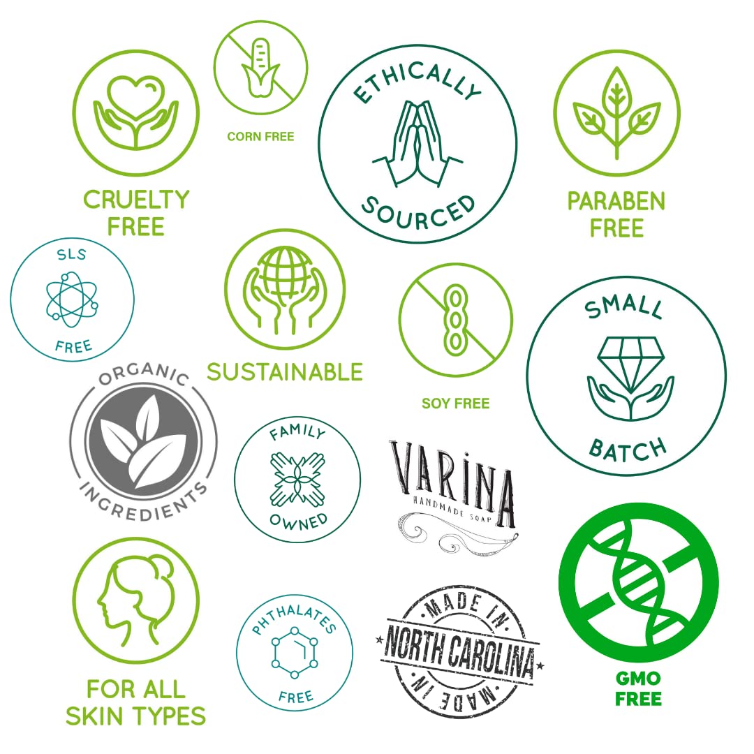 Natural Vanilla Silk Bar Soap - Gentle Cleansing for Sensitive Skin, Sweet and Vanilla - 3 Pack