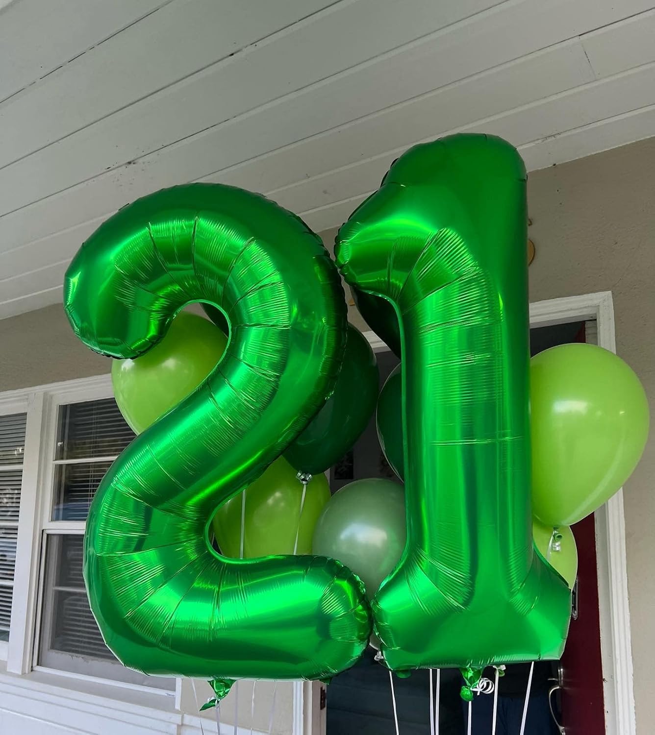 Green Number 11 Balloon 40 inch, 11 Number Balloons, 11th Green Birthday Decorations, 11 Year Old Girls Boys Party Supplies, St. Patrick's Day Games Theme Birthday Decorations