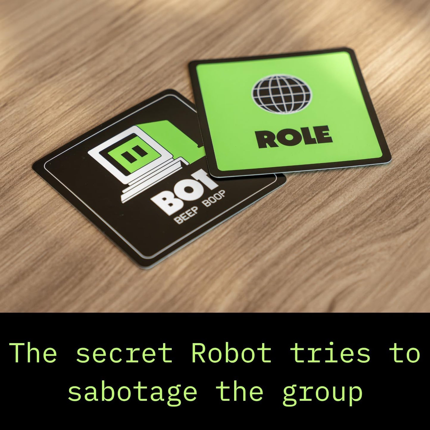 Rabble Bot or Not - A Game to Uncover The Robot | 2-8 Players, Party Games, Family, Teens, Adults, 2 Player Games, Board Games, Card Games