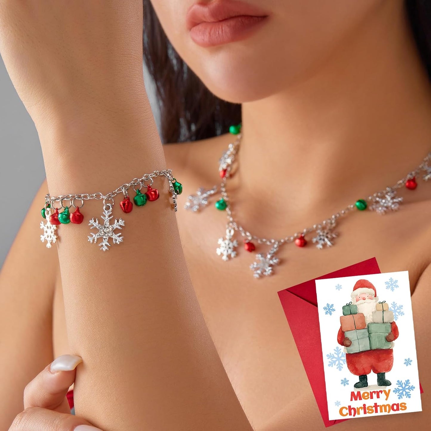 Jewelry Set for Women, Pearl Necklace Dangle Earrings Set Allergy Free Wedding Party Jewelry for Bridal Bridesmaid