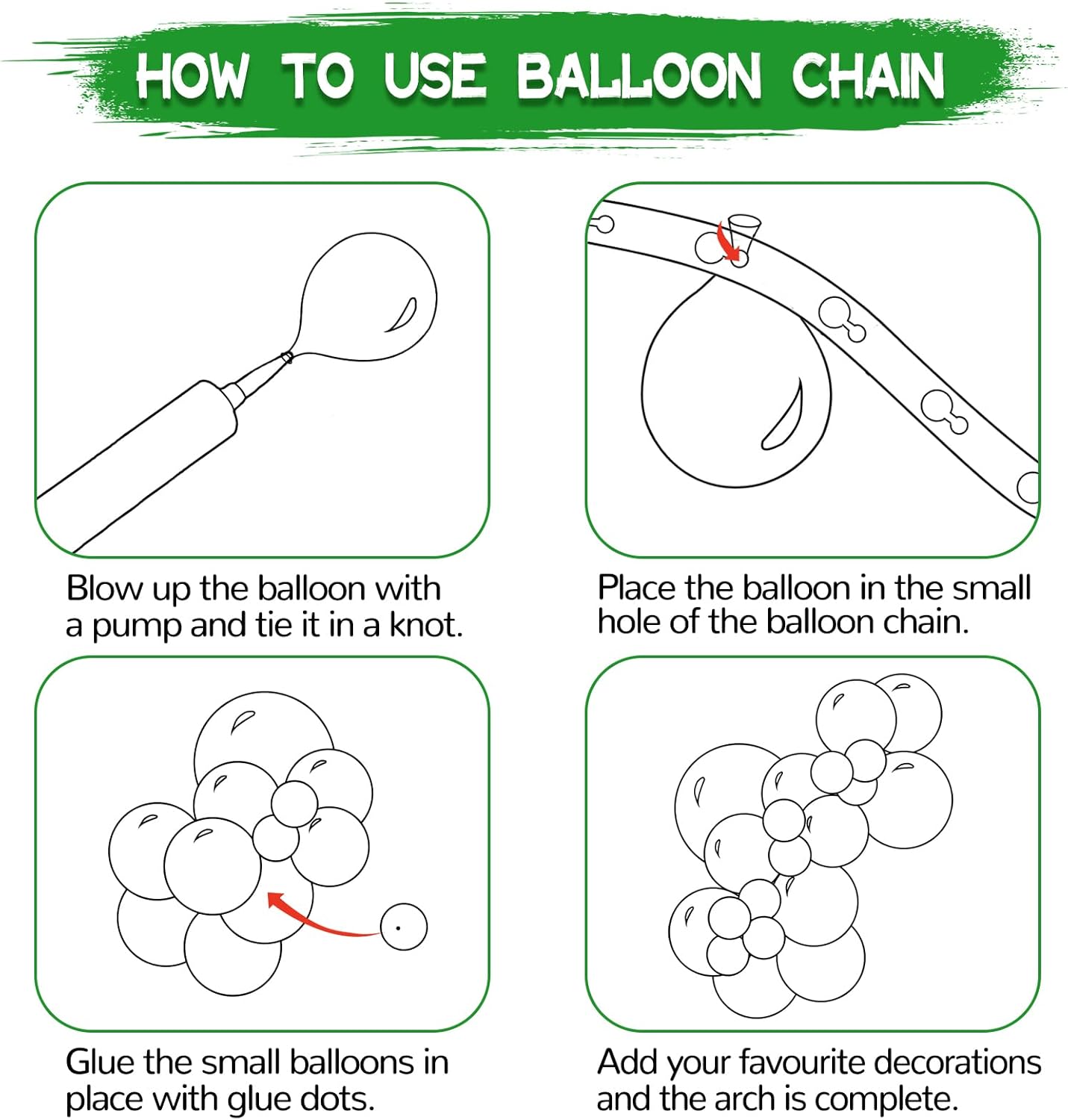 134Pcs Green Balloons Different Sizes 5 10 12 18 Inch Green Balloon Garland Arch Kit, Latex Balloons for Birthday Wedding Baby Shower Party Decorations.