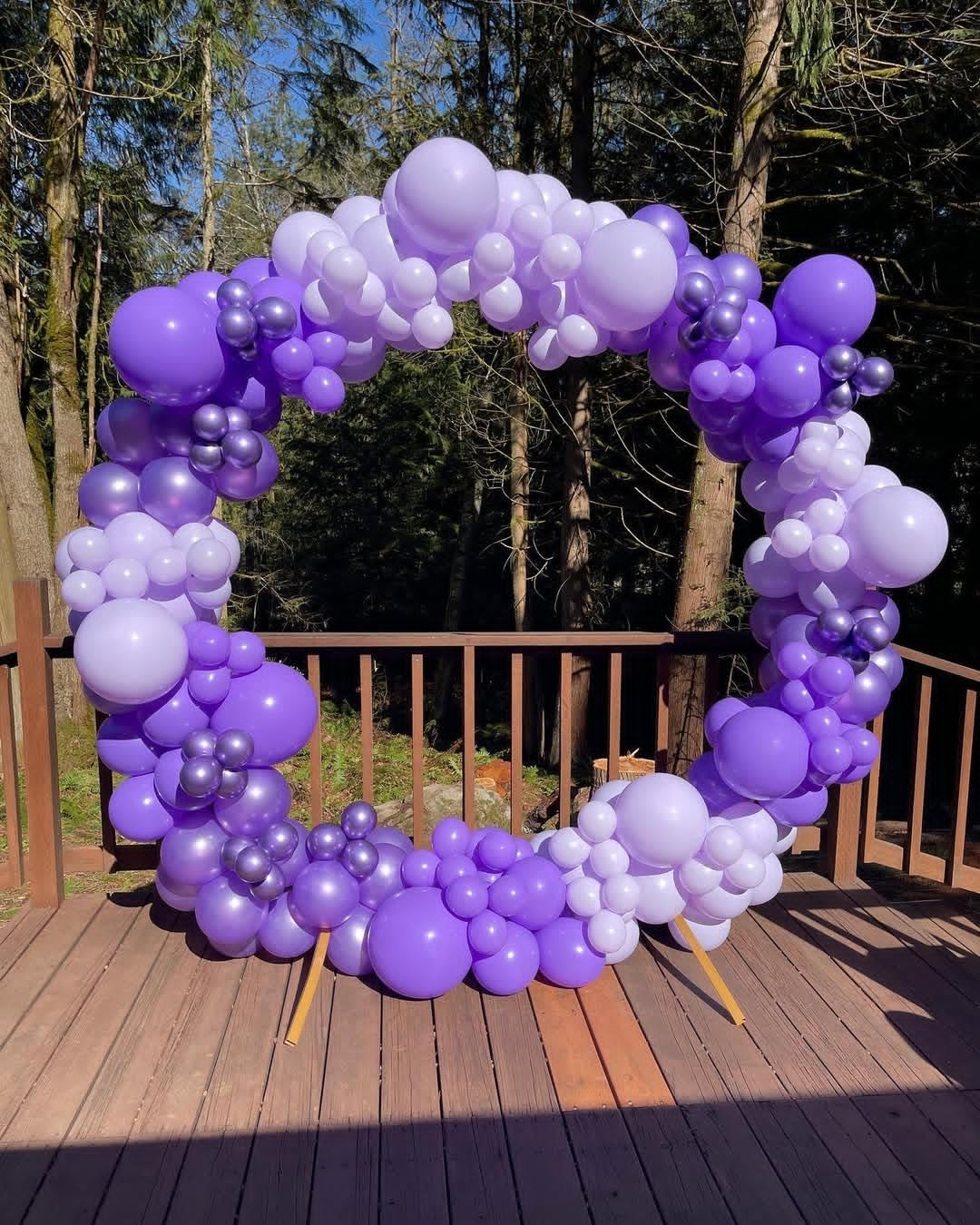 Purple Balloons, 65Pcs 12Inch Dark Purple Party Balloons for Birthday Weddind Bridal Showerl Nautical Party Decorations