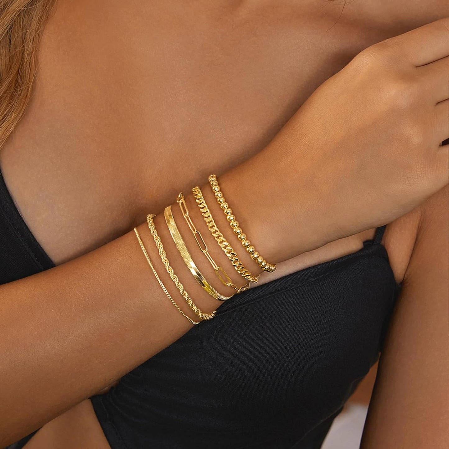 Tennis Necklace Bracelet for Women, Sterling Sliver, Dainty Chocker Necklace, Crystal Bracelet for Women, Wedding Jewelry for Bride, Sparkly Party Prom Hypoallergenic