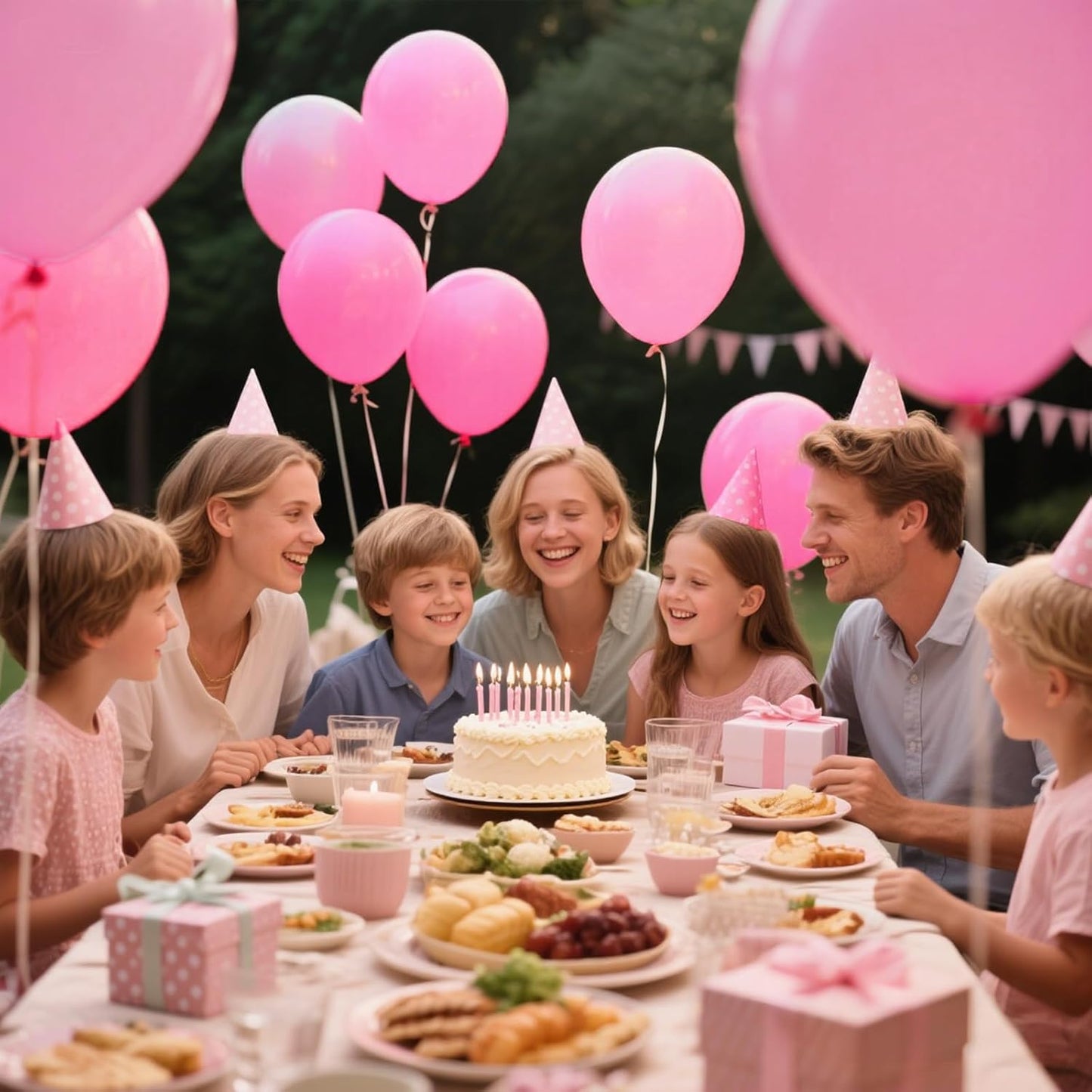 KAWKALSH Pink Balloon 110pcs,12 Inch Thickened Latex Party Balloons Helium Bright Color for Birthday Baby Shower Wedding Party Supplies Arch Garland Decoration