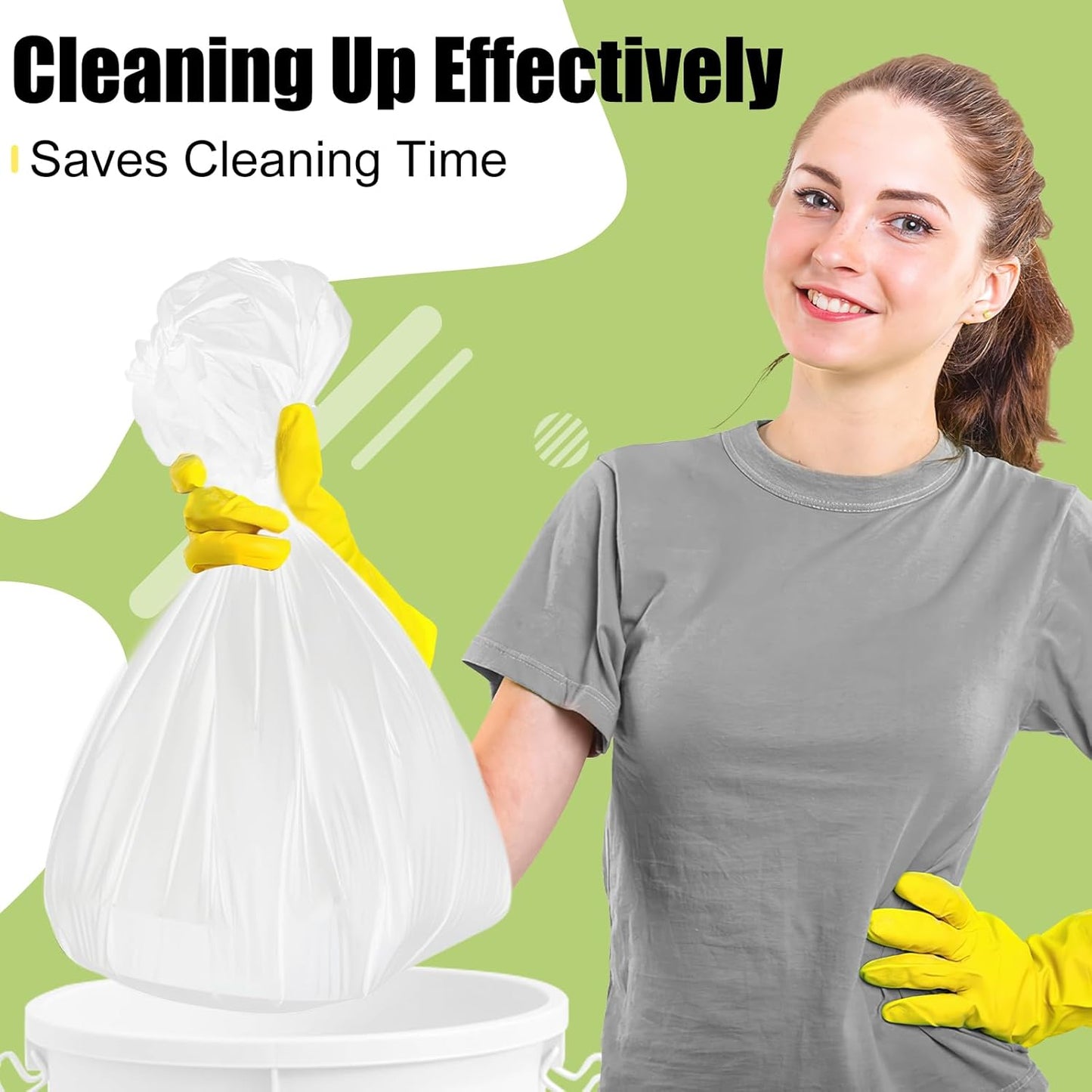 Smiry 54 Inch x 300 Feet Disposable Table Cover Roll, White Plastic Table Cloth in Cut-to-Size Box with Slide Cutter, Waterproof Rectangle Tablecloths for Weddings, Banquets, Outdoor