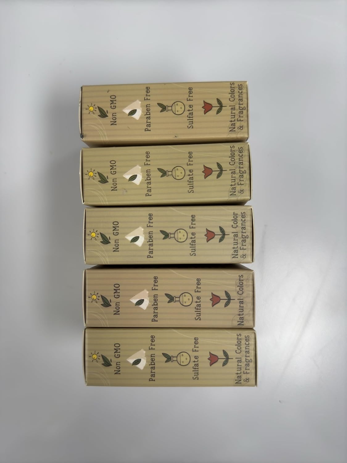 Organic Lavender Variety Bar Soap - Gentle Cleansing for Sensitive Skin, Herbal and Mint - 5 Pack