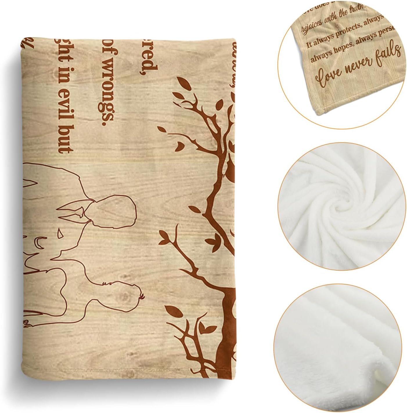 Wedding Gifts for Couples 2025 Soft Blanket, Bridal Shower Gifts for Bride to Be, Anniversary Romantic Gifts for Her, Wedding Gifts for Newlyweds Wedding Throw Blanket 60 * 50