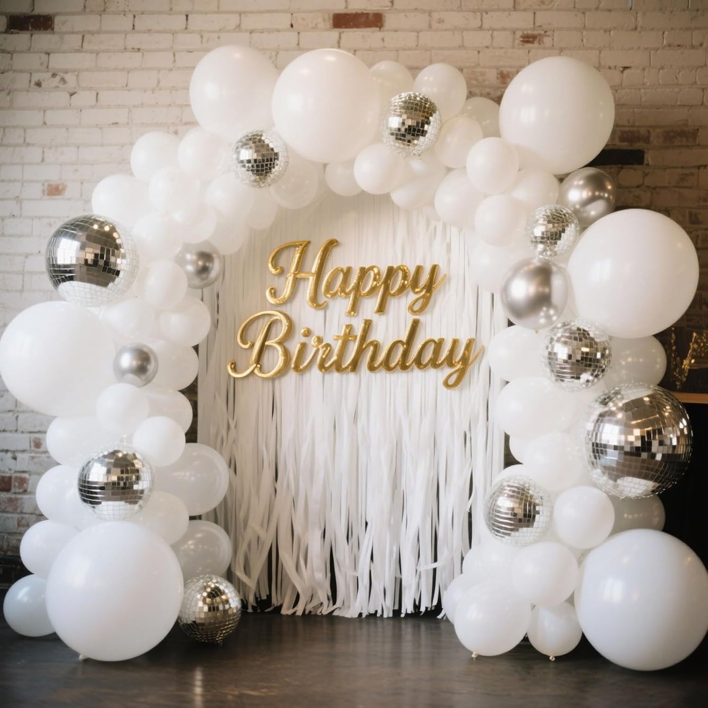 White Balloon,145pcs Premium Latex White Balloons Arch Kit Different Sizes 18 12 10 5 Inch,Balloon Garland Arch for Birthday Party Baby Bridal Shower Wedding Graduation Anniversary Decoration