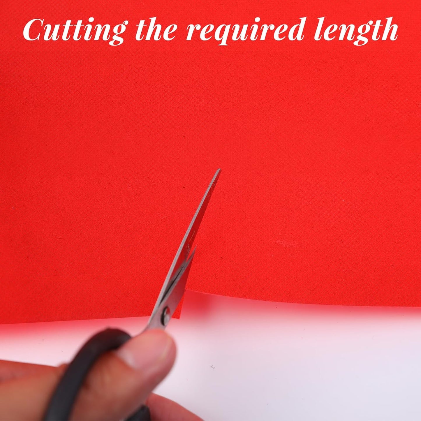 Red Carpet Runner for Party 150 GSM Felt Non-Woven Fabric Runway Carpet for Event, Aisle Runner for Wedding Ceremony Hollywood, Movie Theme Rug Party Decor (Red, 2 X 30 Ft)