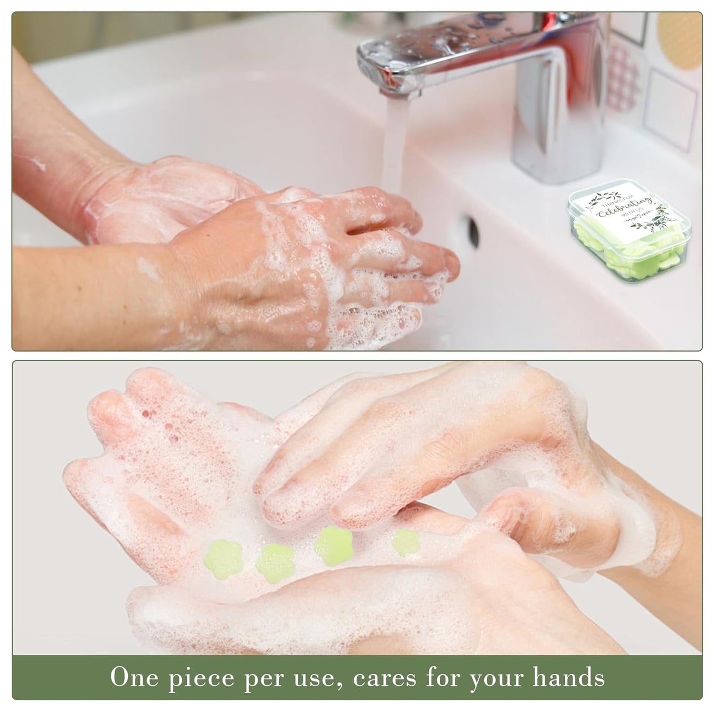 24 Pcs Fresh Off The Market Bridal Shower Soap Party Favors - Shes Off The Market Bridal Shower Bachelorette Party, Green Wedding Favors Gifts Supplies for Guests