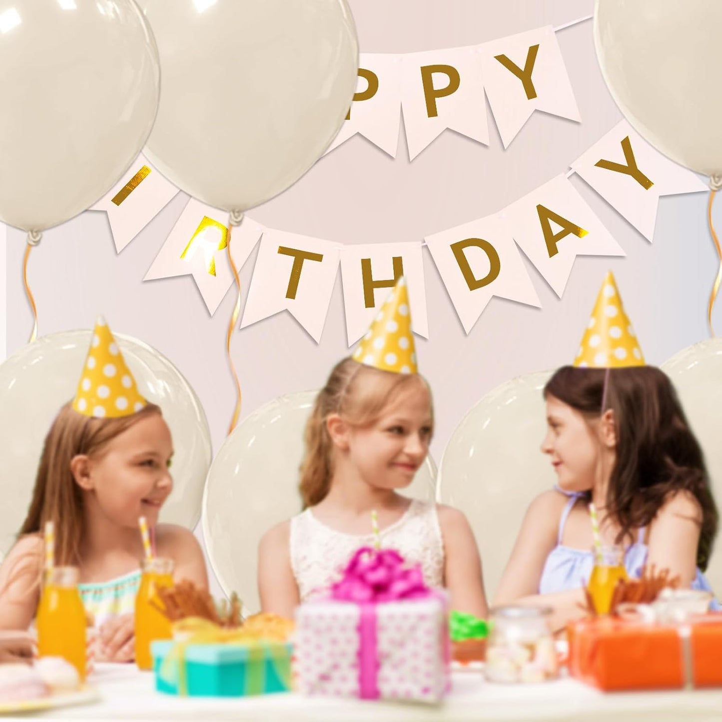 32Pcs Sand White Big Balloons 18 Inch, Round Large Latex Party Balloons for Birthday Wedding Decorations.(Sand White)