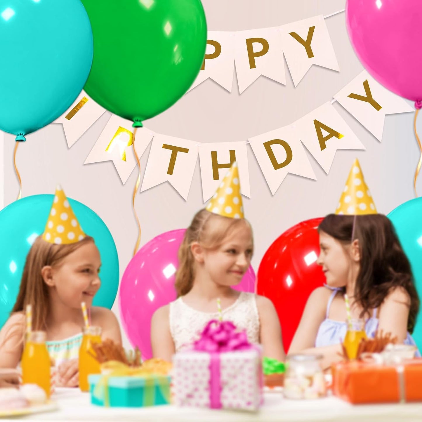 32Pcs Teal Blue Big Balloons 18 Inch, Round Large Blue Latex Party Balloons for Birthday Wedding Decorations.