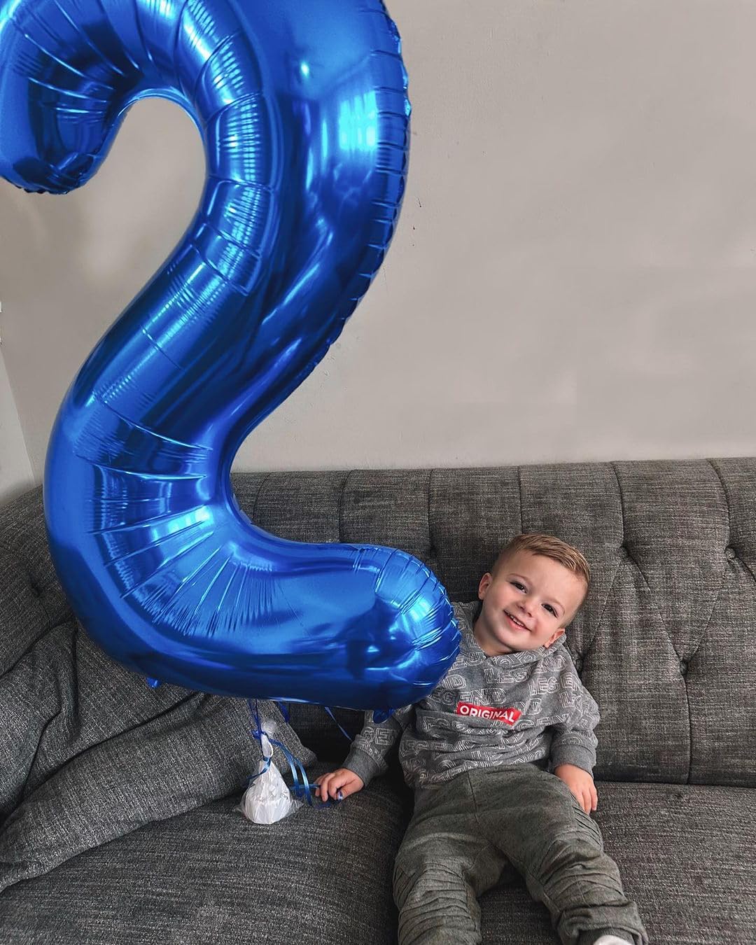 Navy Blue Number 22 Balloon 40 inch, 22 Number Balloons, 22nd Navy Blue Birthday Decorations, 22 Year Old Women Men Blue Party Supplies