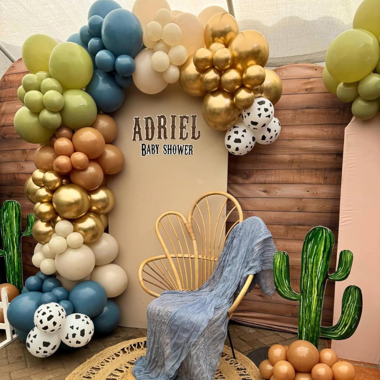 Sage Green Balloons, 150 pcs Different Sizes Pack of 18 Inch 12 Inch 10 Inch 5 Inch Matte Boho Green Balloons for Balloon Garland Balloon Arch as Birthday Party Wedding Decorations