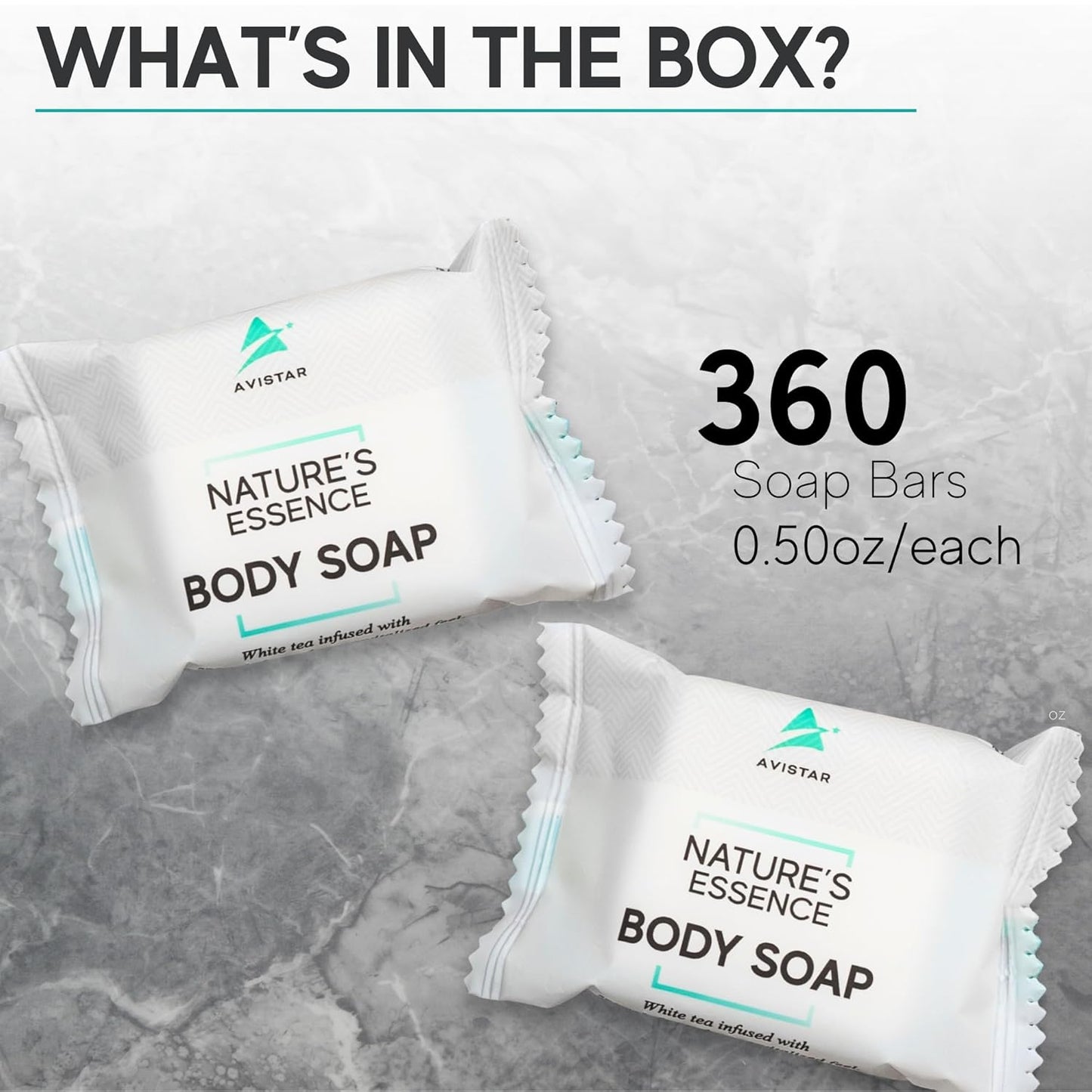 Bar Soap Bulk Individually Wrapped – 360 Pack 0.5 oz Mini Hotel Soap Bars Bulk – Travel Size Essential Toiletries for Hosts and Guests, Hotel, Hospitality, Shelters & Bathroom Amenities