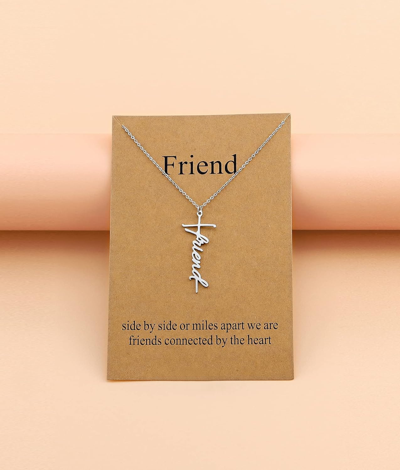 Lcherry Faith Cross Pendant Necklace for Women Religious Christian Jewelry Mother's Day Gifts for Women