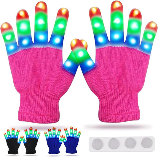 Children LED Finger Light Gloves Cool Fun Toys for Kids - Gifts for Kids