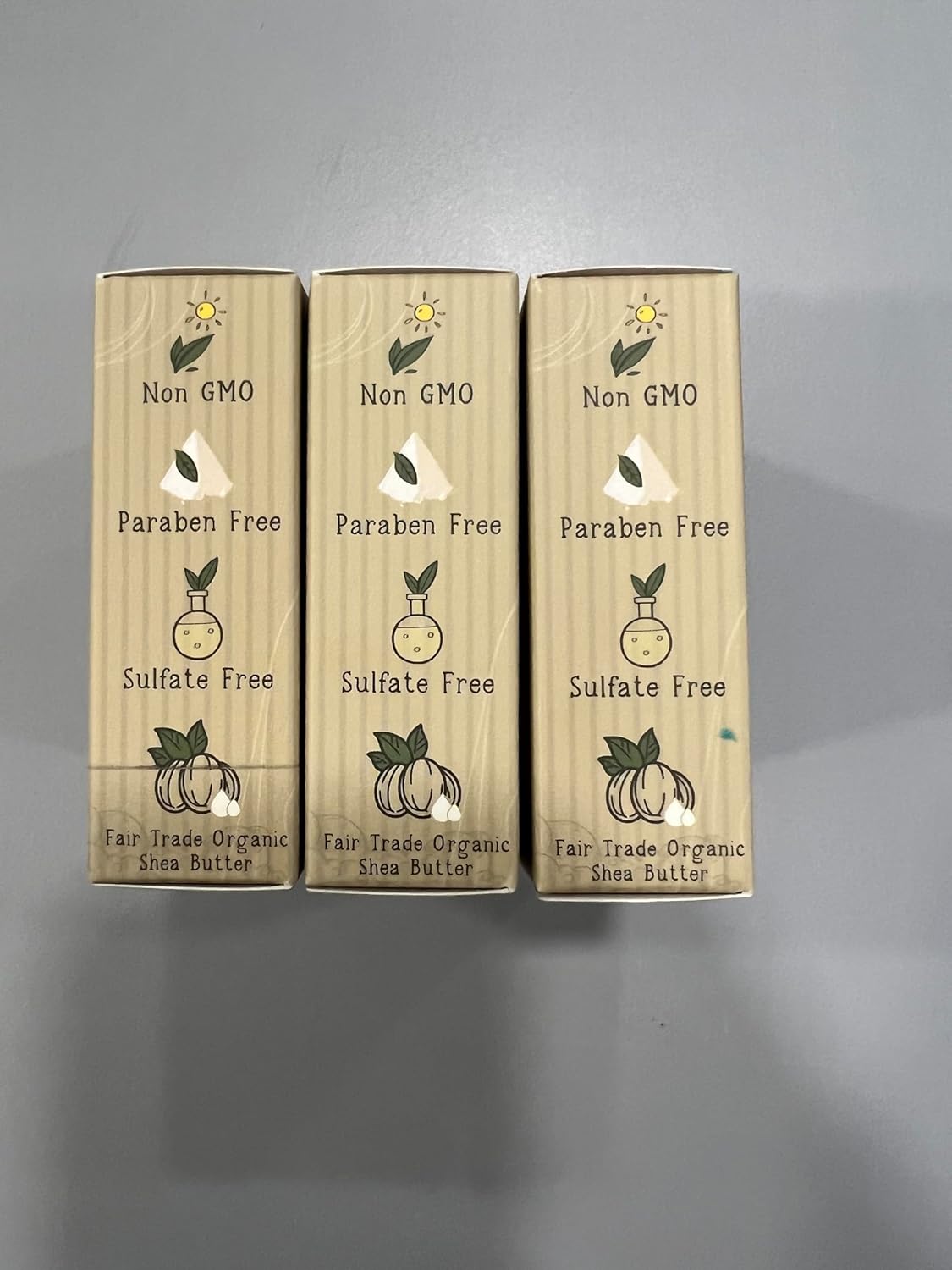 Natural Cotton Candy Bar Soap - Gentle Cleansing for Sensitive Skin - 3 Pack