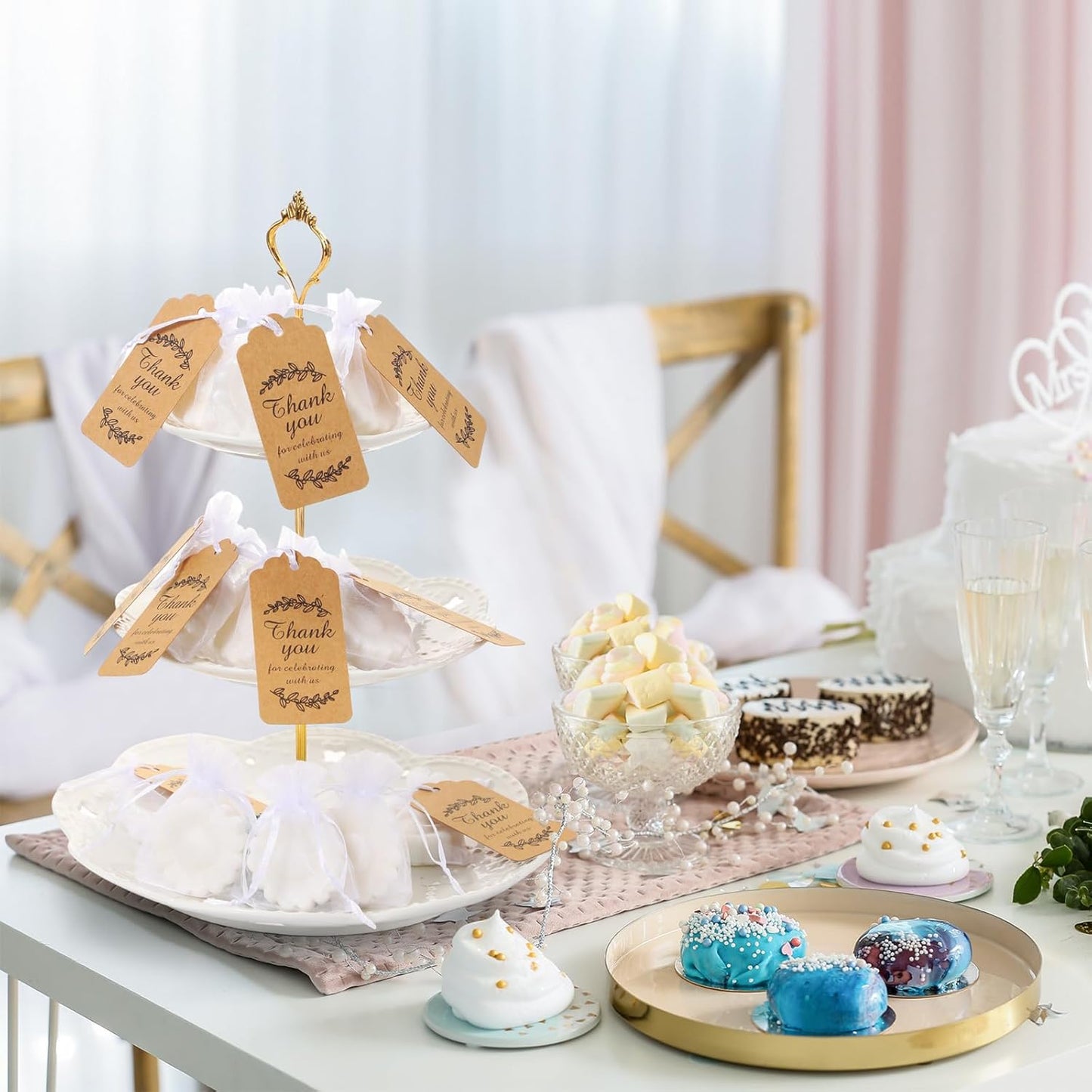 25 Set Sunflower Mini Soap for Wedding Party Favors Bridal Shower Favors Baby Shower Soap Guests Gifts Small Handmade with Drawstring Organza Bags and Thank You Cards(White)