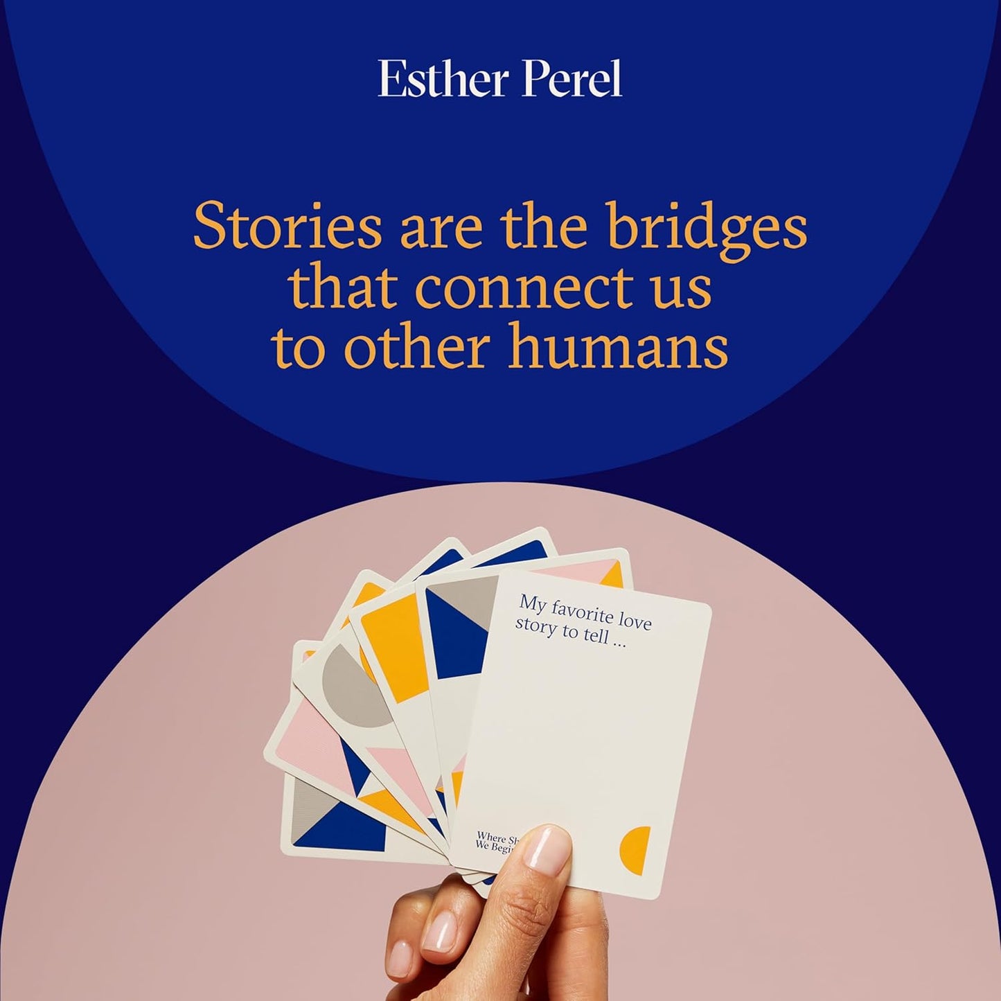 ESTHER PEREL Where Should We Begin? A Game of Stories - Conversation Cards for Couples & Friends - Interactive Couples Game with 200 Prompt Cards - 2-6 Player - Card Games for Couples & Date Night