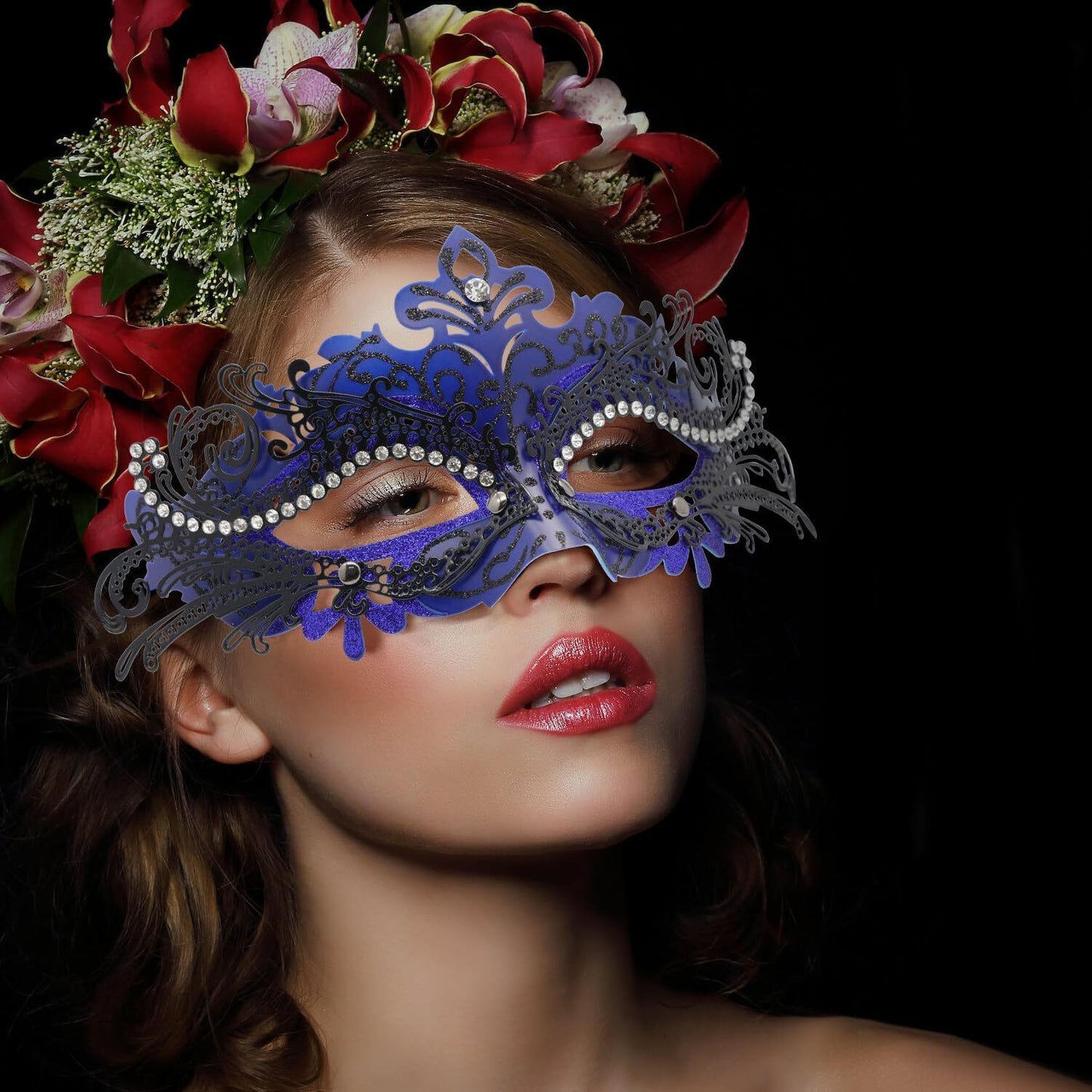 Coddsmz Masquerade Mask Venetian Masks Mardi Gras Mask Prom Ball Costume Mask Wedding Halloween Christmas Party Mask