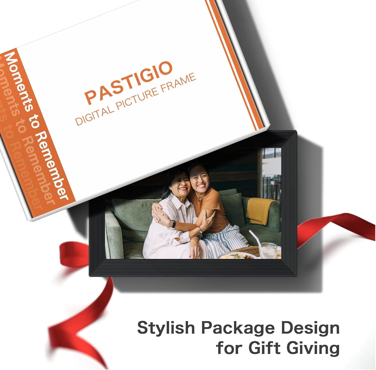 Digital Picture Frame, Frameo WiFi 10.1 Inch 1280*800IPS HD Touch Screen Digital Photo Frame, 16GB Memory, Auto-Rotate, Share Picture Video, Birthday Gifts for Women, Gifts for Mom, Dad, Wedding Gifts