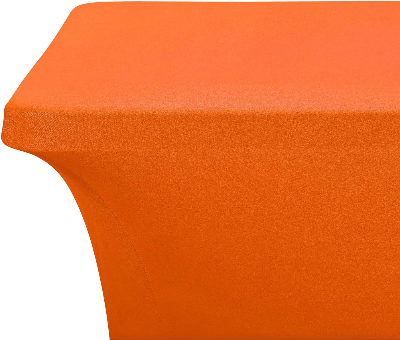 LZY Spandex Fitted Stretch Table Cover for 6 ft or 4ft or 8ft Folding Table, Rectangular Cocktail Tablecloth, Perfect for Party or Banquet
