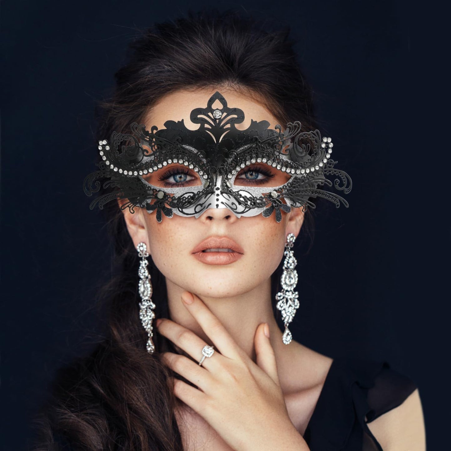 Coddsmz Masquerade Mask Venetian Masks Mardi Gras Mask Prom Ball Costume Mask Wedding Halloween Christmas Party Mask