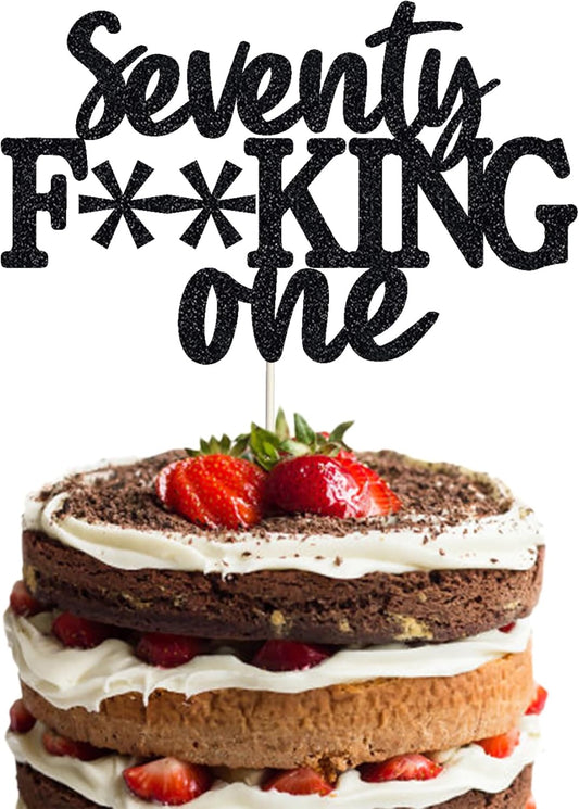 71 Cake Toppers,71st birthday decorations, Happy 71 Cake decorations Funny 71st Cake Topper for Men,71 Cake Topper For Women, 71 Birthday deco