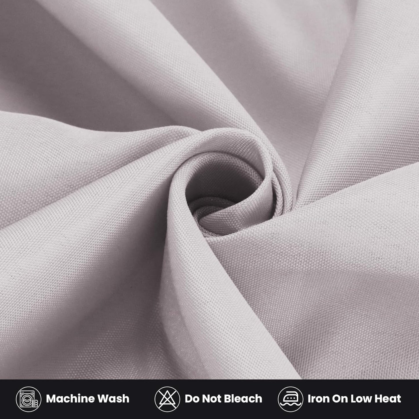 Ascoza 2 Pack Fitted Tablecloth for 4 Foot Rectangle 48 x 24 Inch Silver Table Covers Water Resistant Polyester Cloth for Folding, Parties,Display, Trade Show (Silver)