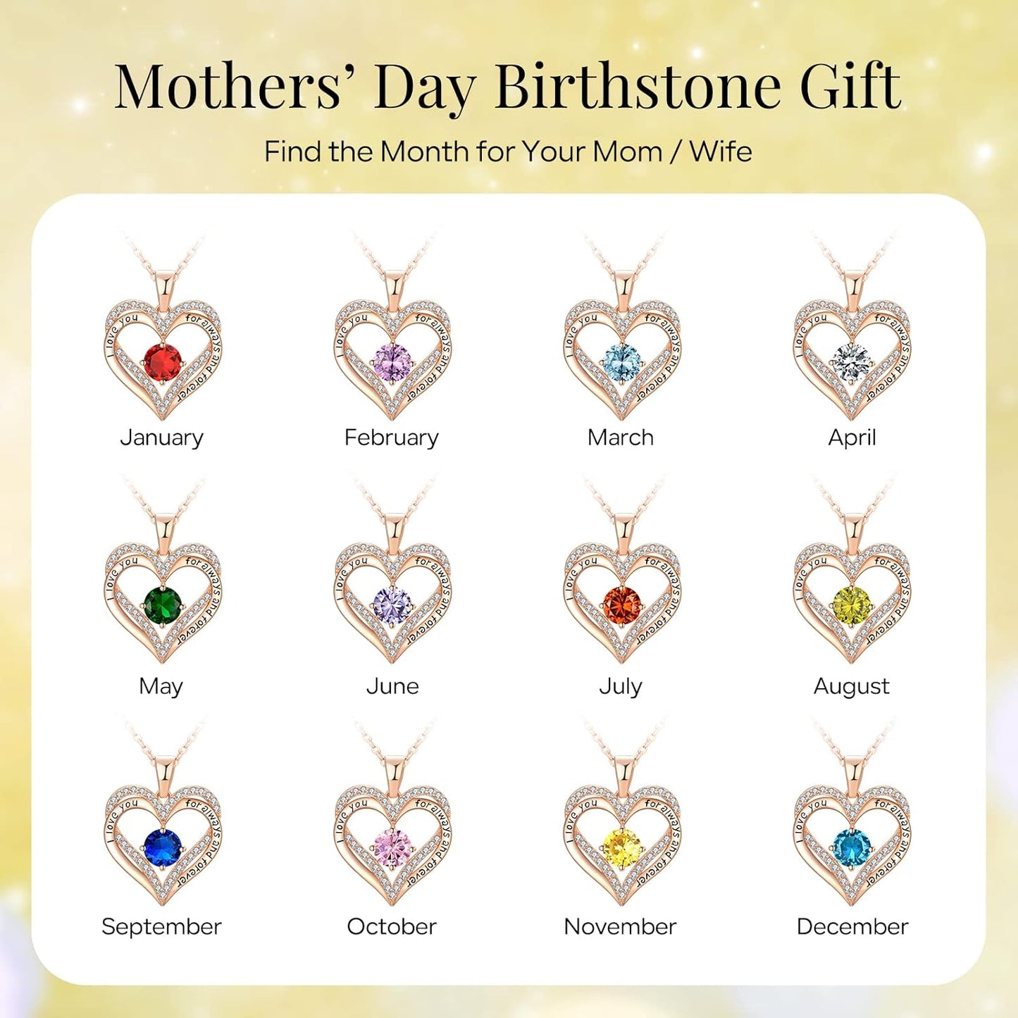 18K Rose Gold Necklaces for Women Birthday Gifts for Women Jewelry for Women Birthday Gifts for Wife Girlfriend Daughter Wife Birthday Gifts for Anniversary Mothers Day Christmas Valentines Gifts