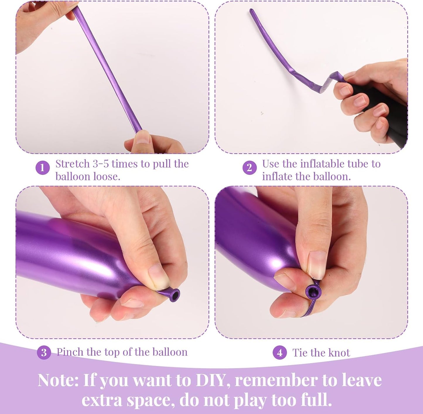 Sratte 200 Pcs Graduation 260 Long Balloons Mixed Colors Thickening Latex Long Twisting Animals Balloons for Arch Garland Birthday Wedding Party Decoration(Metallic Colors)