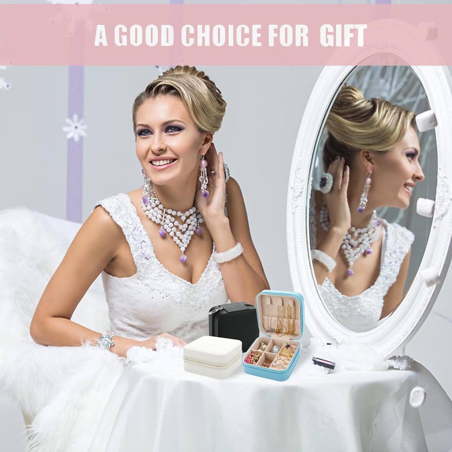 Bridesmaid Scrunchies Proposal Gifts 4.1inch square Hair Claws Bachelorette Hair Clip heart sunglasses Girls gift for Wedding Party Favors (18pcs White)