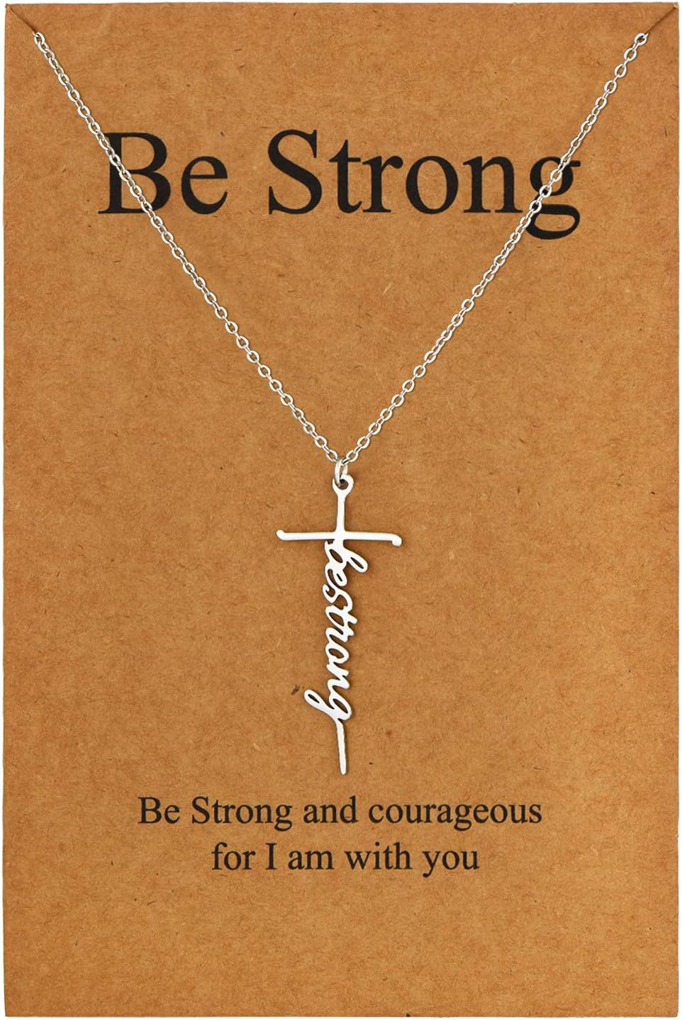 Lcherry Faith Cross Pendant Necklace for Women Religious Christian Jewelry Mother's Day Gifts for Women